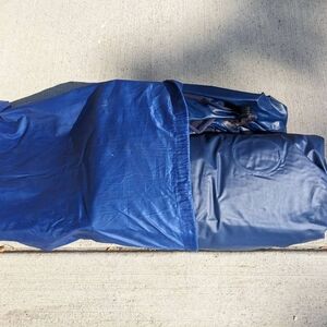 Blue Inflatable Mattress